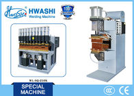 Hwashi Manual Wire Shelf Spot Welding Machine , Chicken Cage Mesh Welding Machine