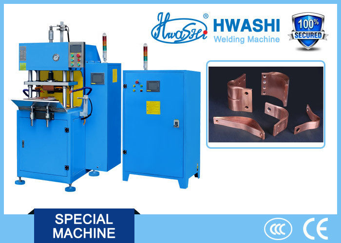 Heating pressure macromolecule diffusion Electrical Welding Machine For Flexible Busbar