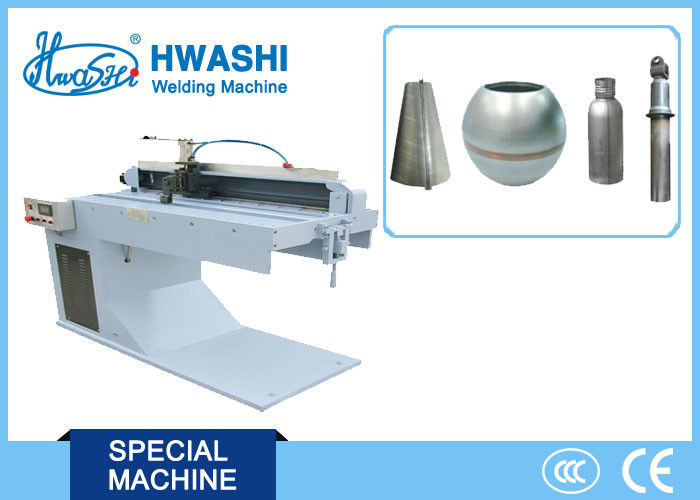 Hwashi Qualified Argon Arc Straight Seam Welding Equipment WL-YZ-800 0.2mm Working Thickness with One Year Warranty