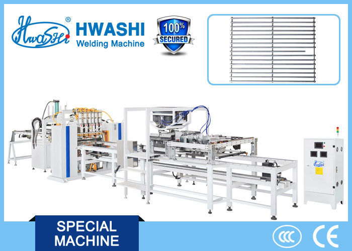 Automatic Wire-Dropping Wire Basket Mesh Welding Machine With Bending Station
