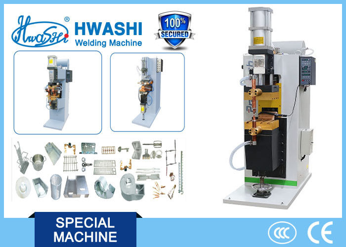 Single phase Vertical Pneumatic Spot Welding Machine AC 220V New Condition