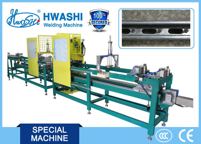 Automatic Spot Welding Machine For Welding BIS Fixing Rail With 16m Automatic Feeder