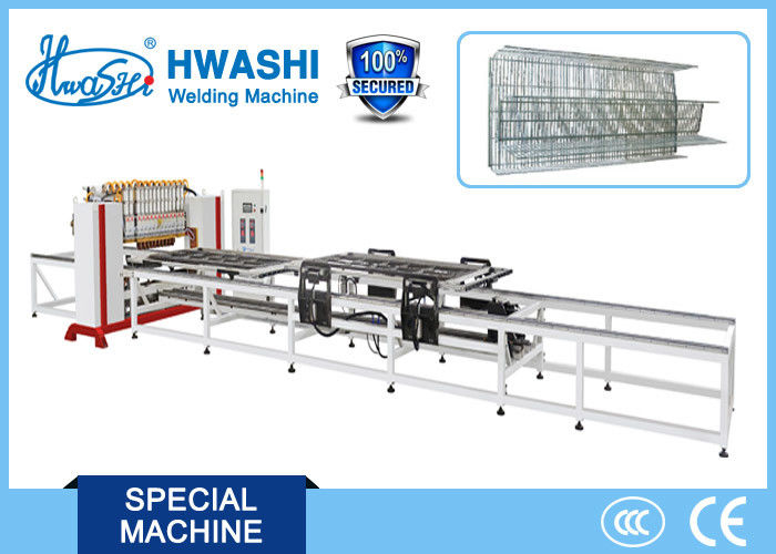 Automatic Storage Shelving Wire Welding Machine , Display Stand Wire Spot Welder