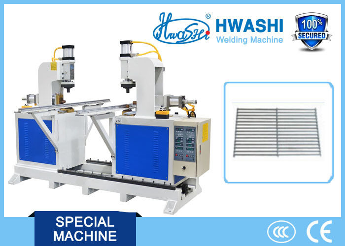 Wire Butt Welding Equipment  HWASHI Automatic Double Head T Type Pipe