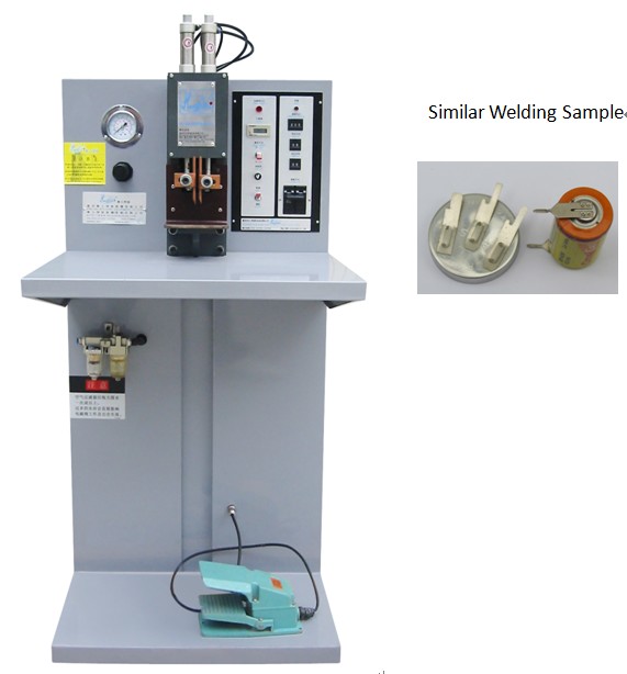 Capacitor Discharge Table Double Spot Welding Machine for Battery Tab