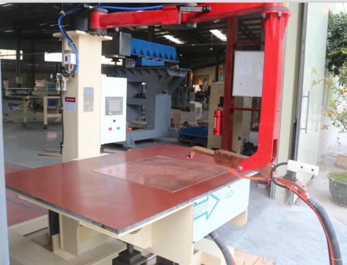 Aluminum Plate Multipoint Welding Machine , Sheet Metal Spot Welder