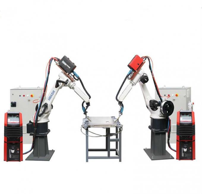 Precise Aluminum Plate Tig Welding Robot 6 Axis welding Machine Industrial Robotic Mig Welding