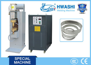 Full Automatic Glass Lid Stainless Steel Strip Welding Machine with Automatic Loading