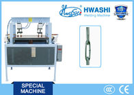 HWASHI Butt Welding Machinery , Automatic Welding Machine for Wire Link Chain / Wire Rod