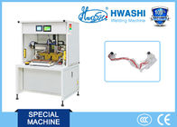 CNC Automatic Welding Machine for Electronic Connector , Wire Terminals Spot Welder