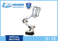 HWASHI AC Servo Driving Orbital 6 Axis Robot Arm For Welding