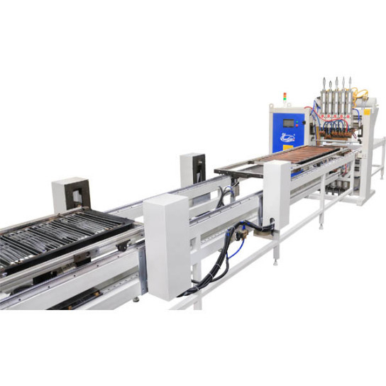 Six Head Refrigerator Condenser Automatic Welding Machine For Condenser Production Line