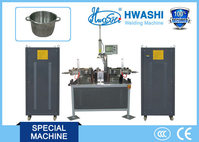 Stainless Steel Projection Welding Machine with 15KVA Power 8000J Energy Storage and 1500kg Pressurization for Soup Pot Handles