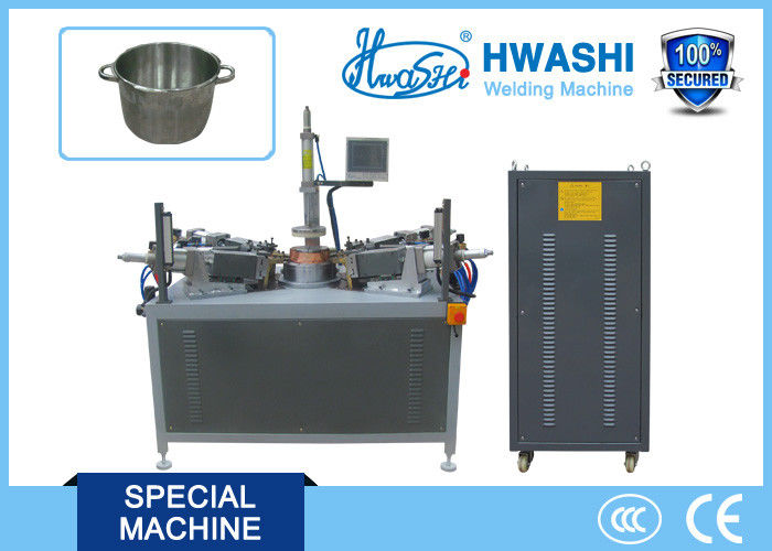 Stainless Steel Projection Welding Machine with 15KVA Power 8000J Energy Storage and 1500kg Pressurization for Soup Pot Handles