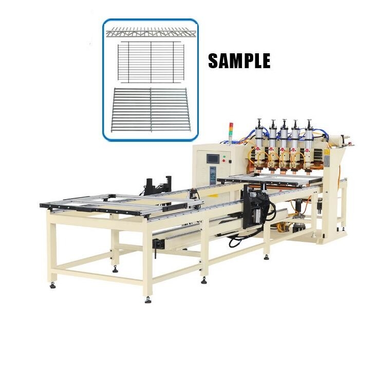 Hwashi Automatic Electric Welded Wire Mesh Making Machine For Wire Shelf Wire basket