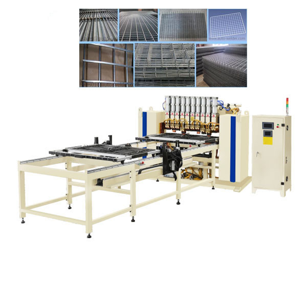 Hwashi Automatic Electric Welded Wire Mesh Making Machine For Wire Shelf Wire basket