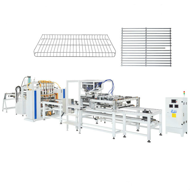 Hwashi Automatic Electric Welded Wire Mesh Making Machine For Wire Shelf Wire basket
