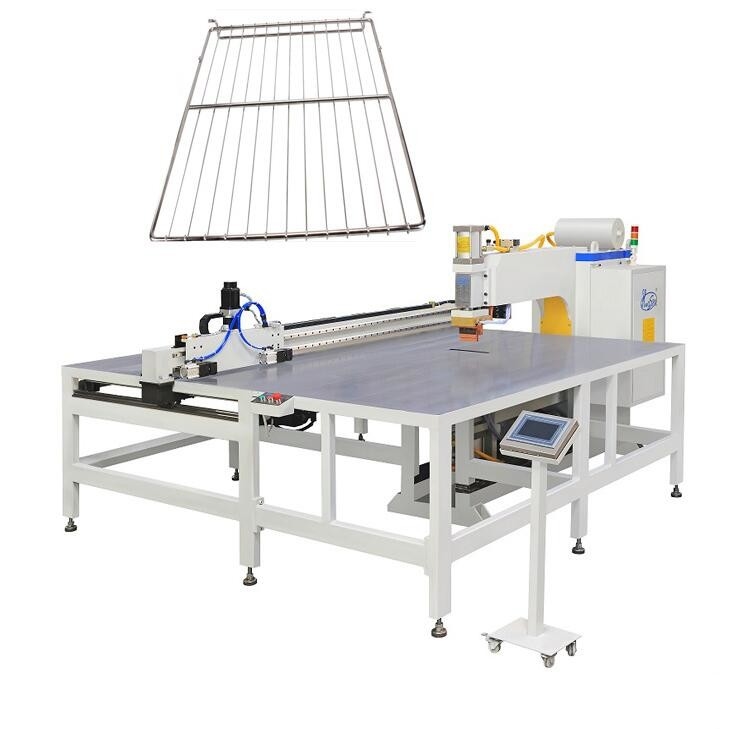 Hwashi Automatic Electric Welded Wire Mesh Making Machine For Wire Shelf Wire basket