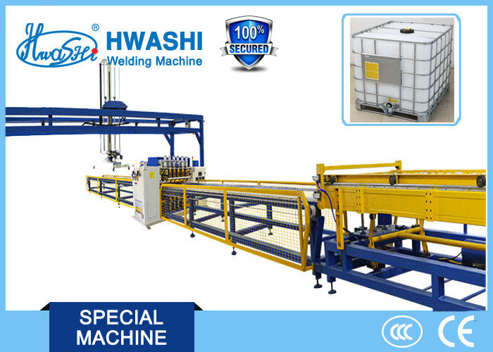 Hwashi IBC Container Automatic Tubular Wire Mesh Welding Machine
