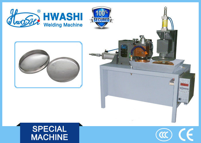 Stainless Steel Pan Lid Horizontal Rolling Seam Welding Machine WL - FS-50K