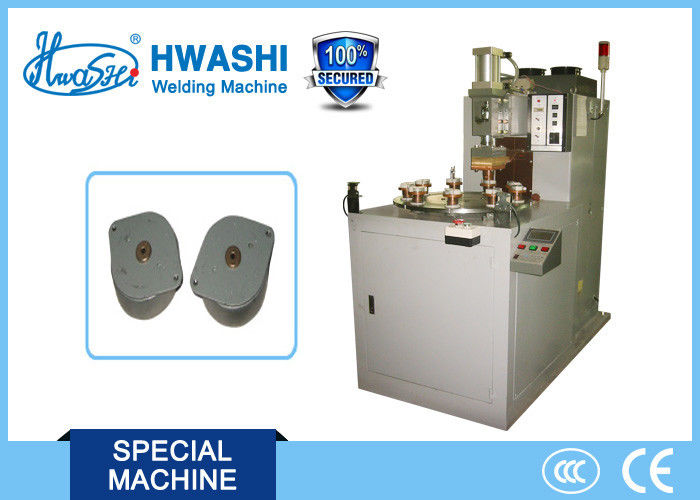 High Efficiency Armature Shell Cover Electronic Aluminum Plate Rotary Welding Machine