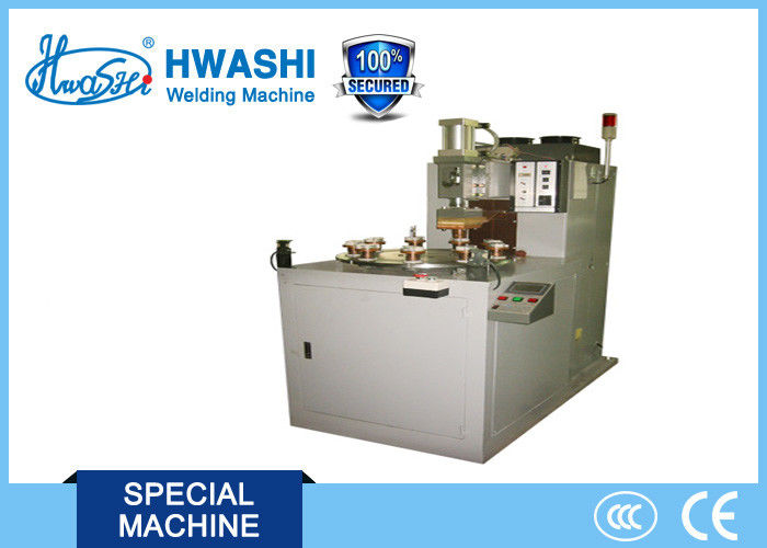 High Efficiency Armature Shell Cover Electronic Aluminum Plate Rotary Welding Machine