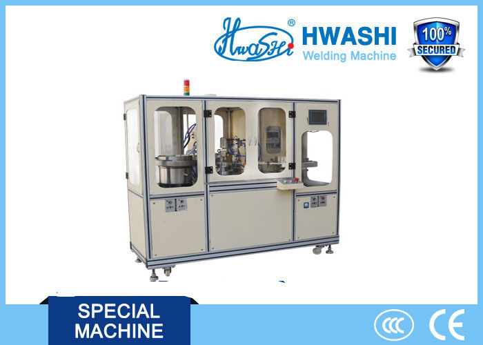CE / CCC / ISO Automatic Feeding System Relay Frame and Pin Welding Machine