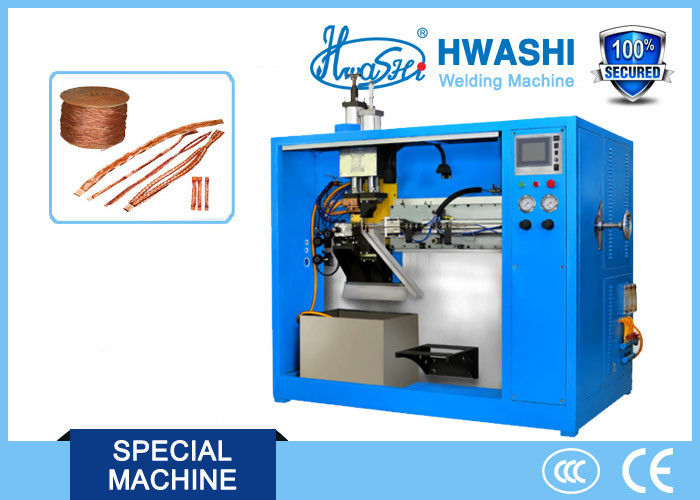 HWASHI Copper Braid wire welders and Cutting Machine