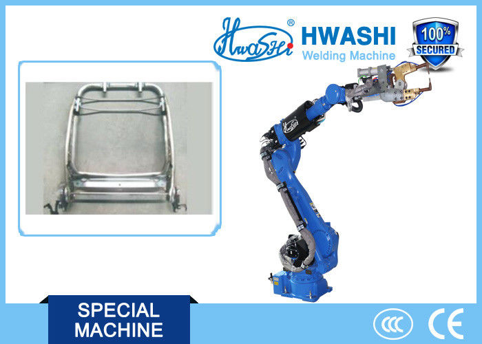 6 Axis Industrial Welding Robots , Robotic Spot Welding Machine With Servo Motor
