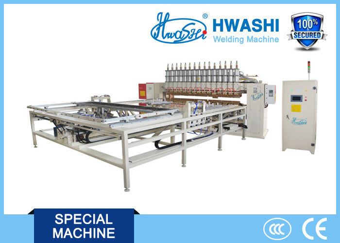 Automatic Supermarket Shelf  Wire Mesh Welding Machine with Double Moulds
