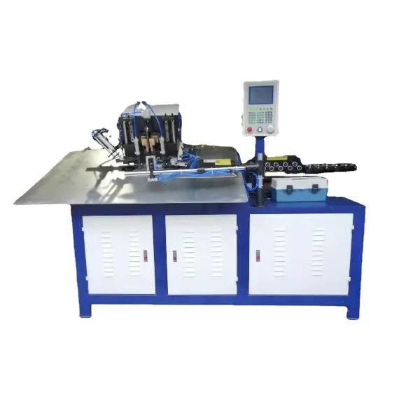 HWASHI CNC 3 Axis 2D Wire Welding Bending Machine PLC Hydraulic Bending Type