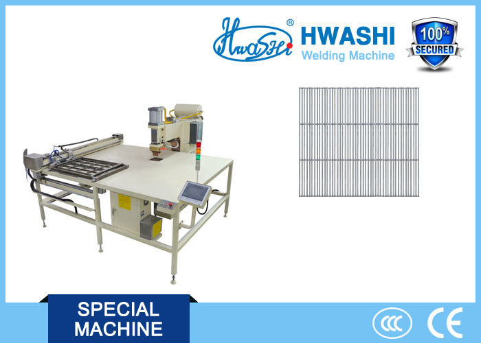 Chinese Hwashi Best Price Welded Wire Mesh Machine , Multi-point Wire Rack / Wire Shelf Welding Machine
