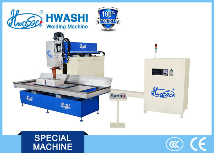 Hwashi CNC Automatic Rolling Seam  Welding Machine for Stainless Steel Kitchen Sink Bowl