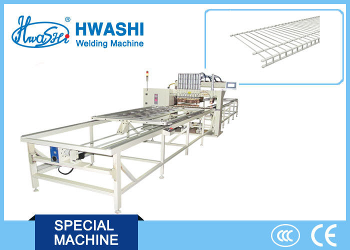 Kitchen Wire Tray / Wire Shelf Spot Welding Machine With CNC Program System