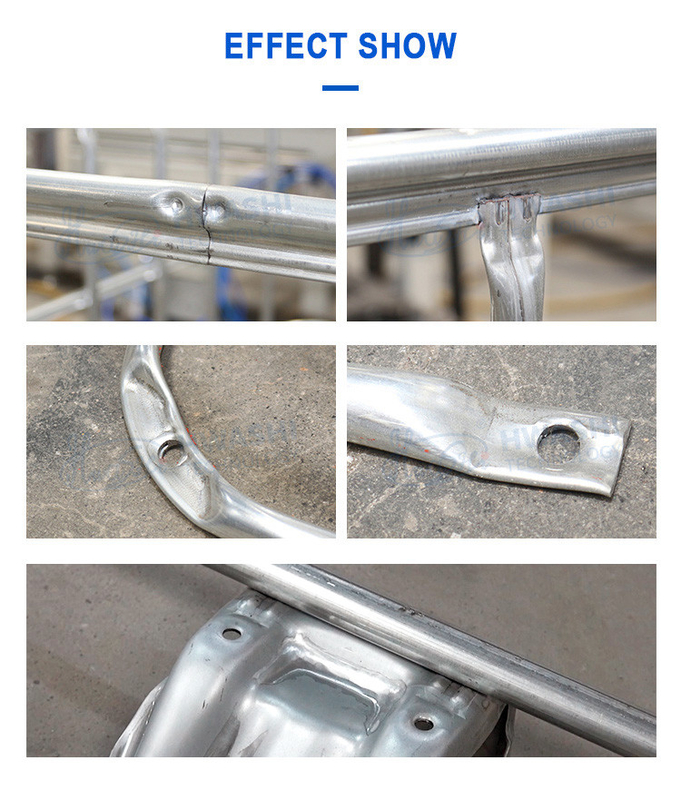Hwashi Automatic Welder Machine For IBC 1000L Water Tank Stainless Steel Tubular Cage Frame