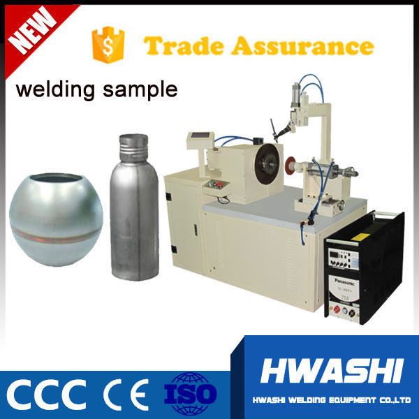 Panasonic Automatic MIG welder , Steel Rould Pot Automatic Welding Machine