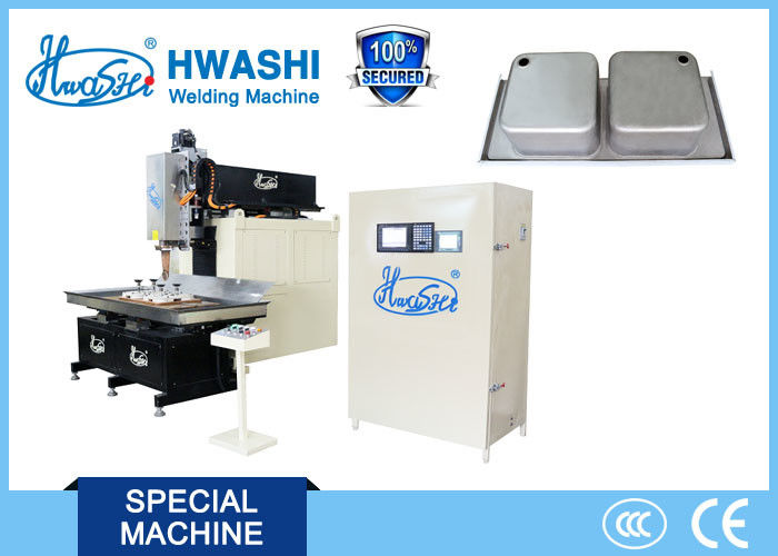 HWASHI WL-AMF-160K  CNC Automatic Kitchen Sink Seam Welding Machine for Stainless Steel Welding