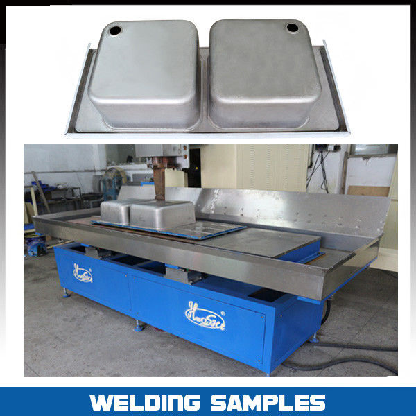 Stainless Steel/ Kitchen &  Hotel Double Bowl Sink Automatic Welding Machine, Sink Seam Welding Equipment