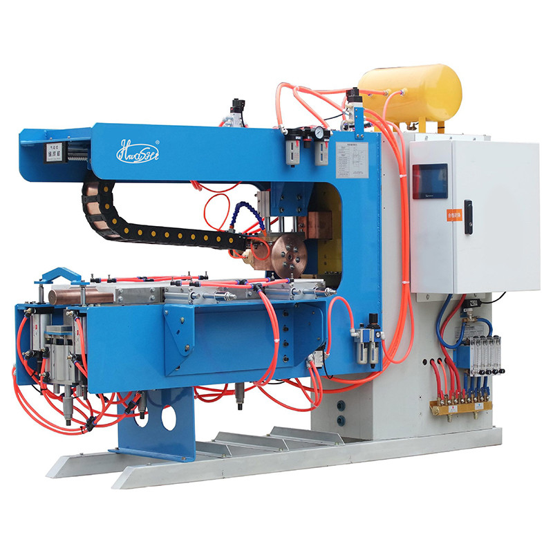 Hwashi Automatic Roll-Round Welding And Forming Equipment For Woven Wire Mesh Filter Cartridge