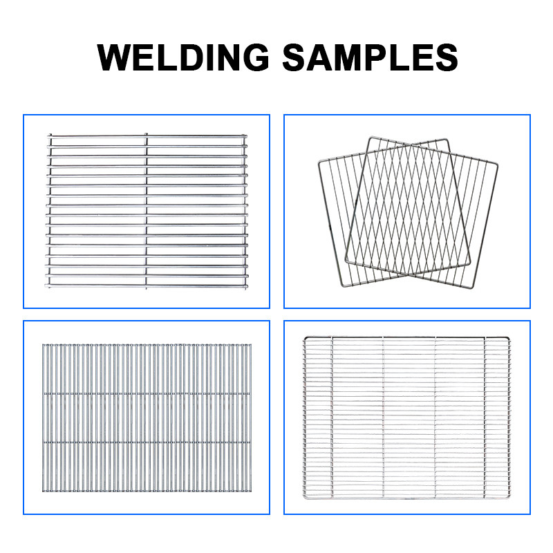 Hwashi Gantry Type Wire Mesh Welding Machine for Refrigerator Rack Frame