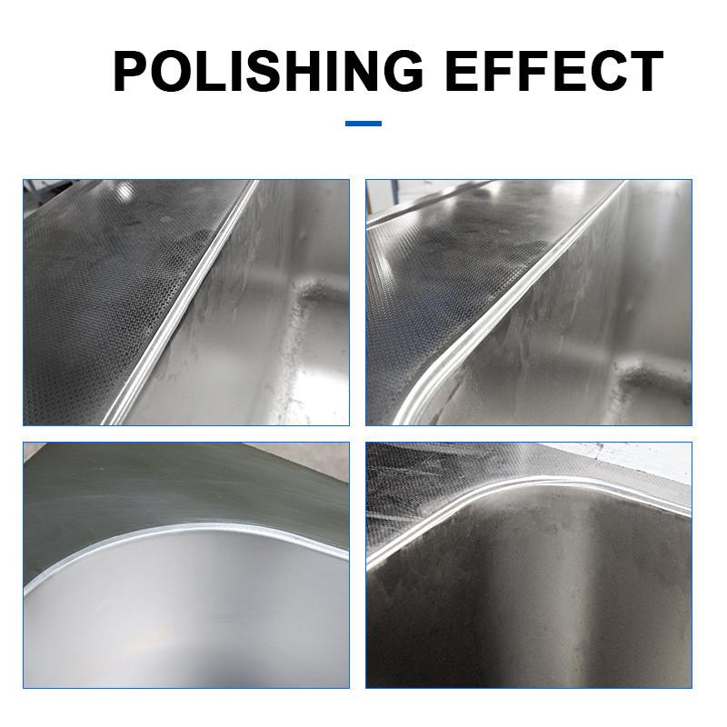 HWASHI CNC Automatic Sink Polishing Grinding Machinery For Stainless Steel Sink Edge Seam Roll Welding