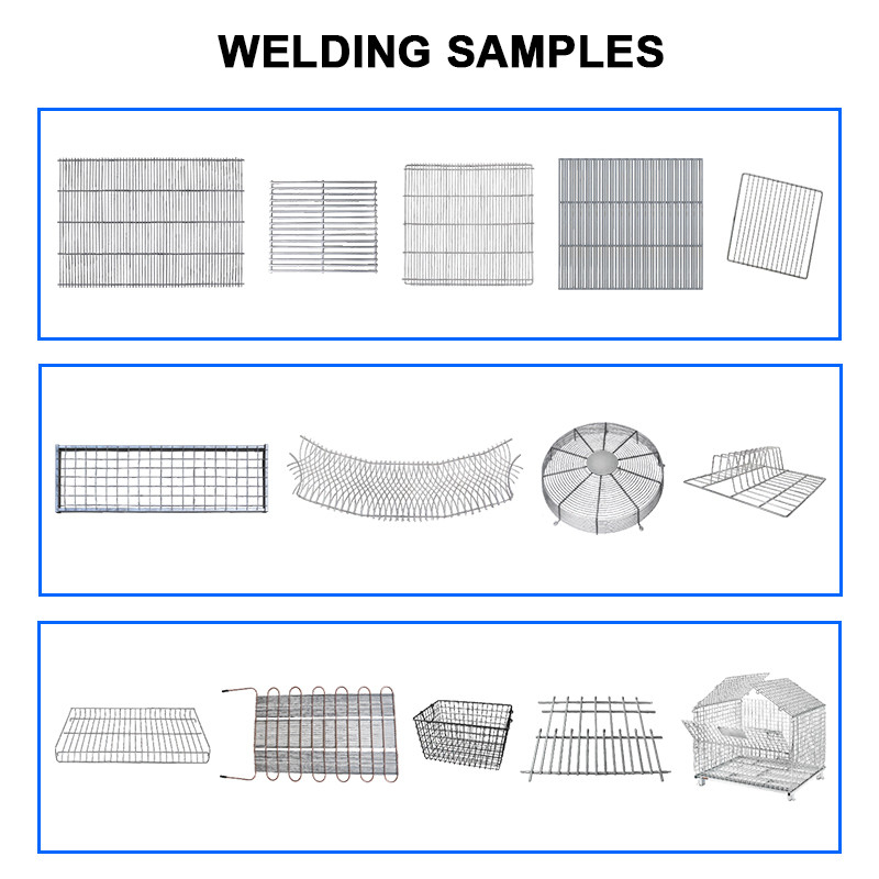 HWASHI Automatic Electric-Resistance Welded Wire Mesh Panel Cage Welding Making Machine Line for Welded Wire Mesh