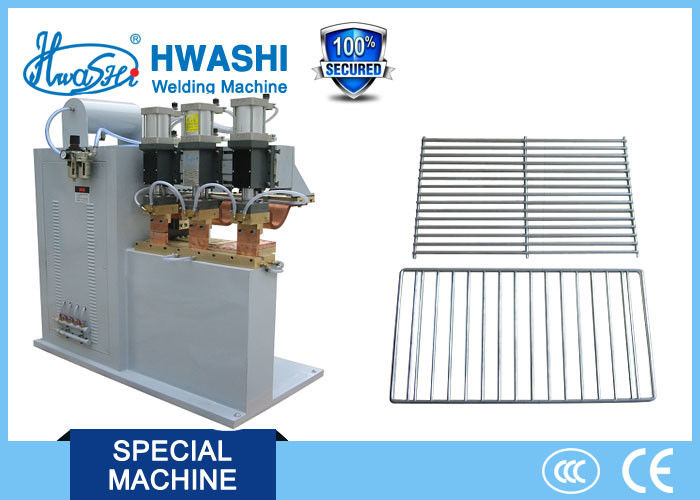 Hwashi Barbecue Grill Wire Row Wire Welding Machine Stainless Steel Material  Application with one year warranty