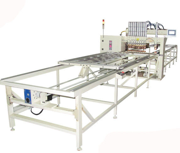 Five Head Iron Wire Rack / Shelf Pneumatic Spot Welding Machine , DC Steel Wire Welder