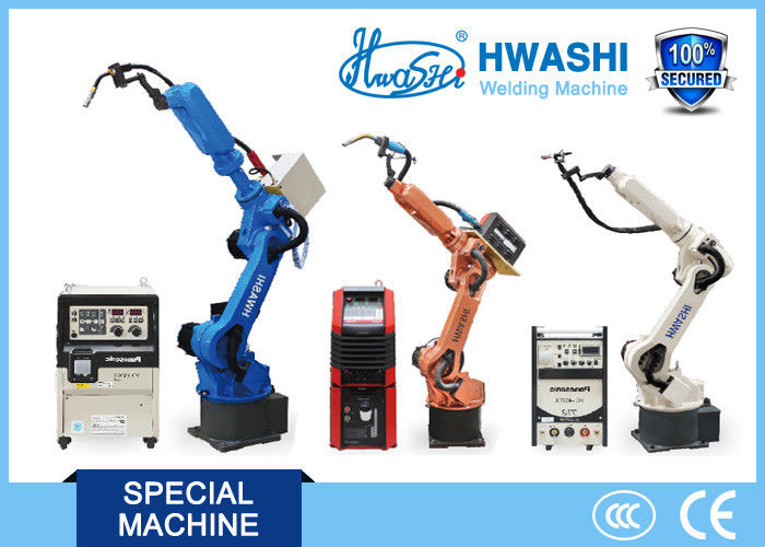 ISO Standard Industrial Welding Robots Arm , Car Parts Automatic Welding Robot