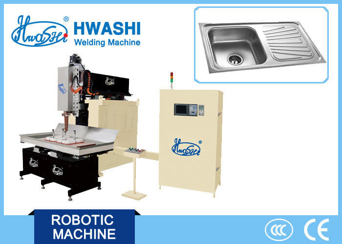 Stainless Steel/ Kitchen &  Hotel Double Bowl Sink Automatic Welding Machine, Sink Seam Welding Equipment