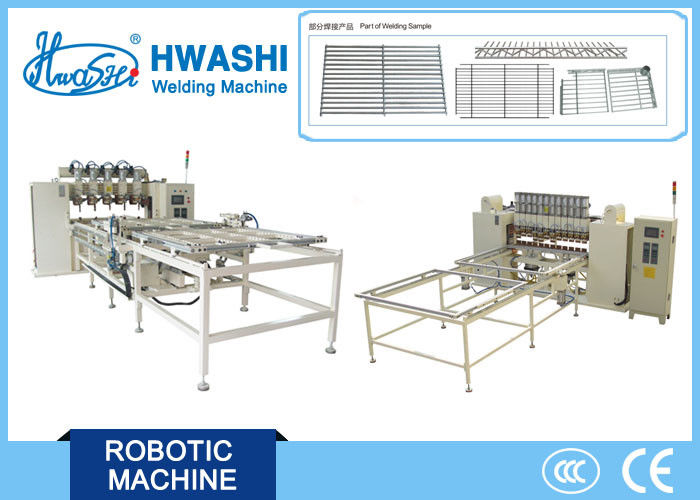 Carbon Steel Barbecue Wire Mesh Gantry Welding Machine Two Phase 380V 1 Year Warranty