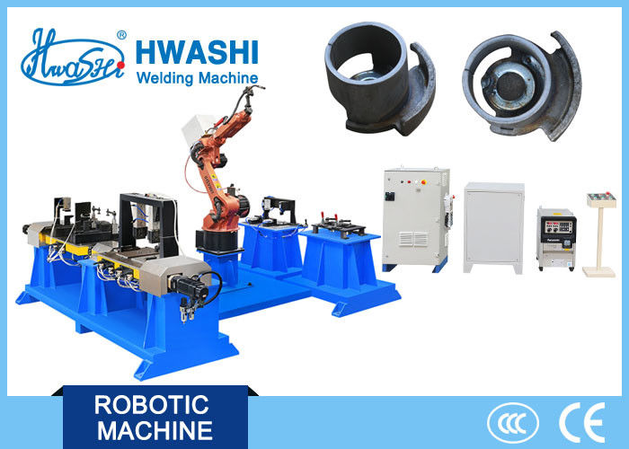 Hwashi CNC Automatic Industrial Welding Robot Arm High Precision Working Station Positioner