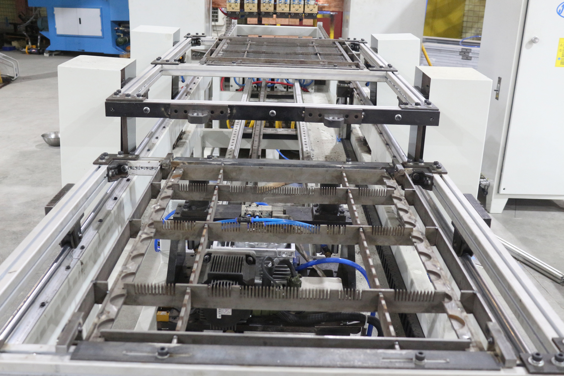 Hwashi Automatic Multi Point Refrigerating Condenser Wire Mesh Spot Welding Machine Low Carbon Steel Wire Mesh Welding