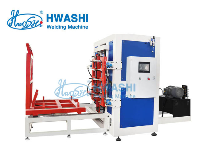 Hwashi factory IBC grid,IBC Cage Frame production line, lBC Cage Frame Locking Machine